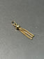 Vintage 18K Gold Tassel Charm