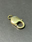 Vintage 14K Gold Large Lobster Clasp Charm Holder