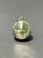 Antique 14K Gold Reverse Painted Essex Crystal German Shepard Dog Pendant