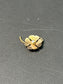 Vintage 14K Gold Pearl Clover Charm