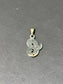 Vintage 14K Gold 0.20 CTW Diamond C/E Letter Charm