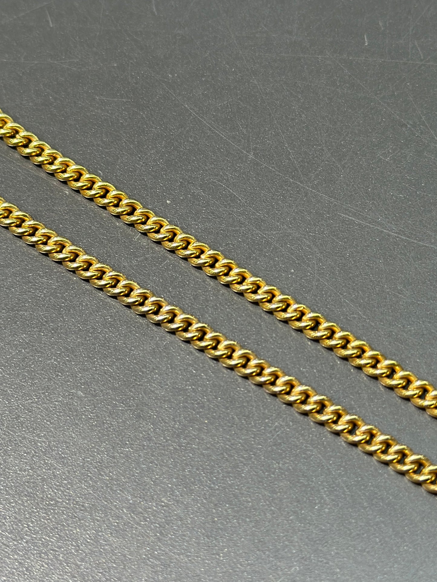 Vintage 14K Gold Albert Chain