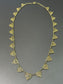 Antique French 18K Yellow Gold Filigree Fringe Necklace