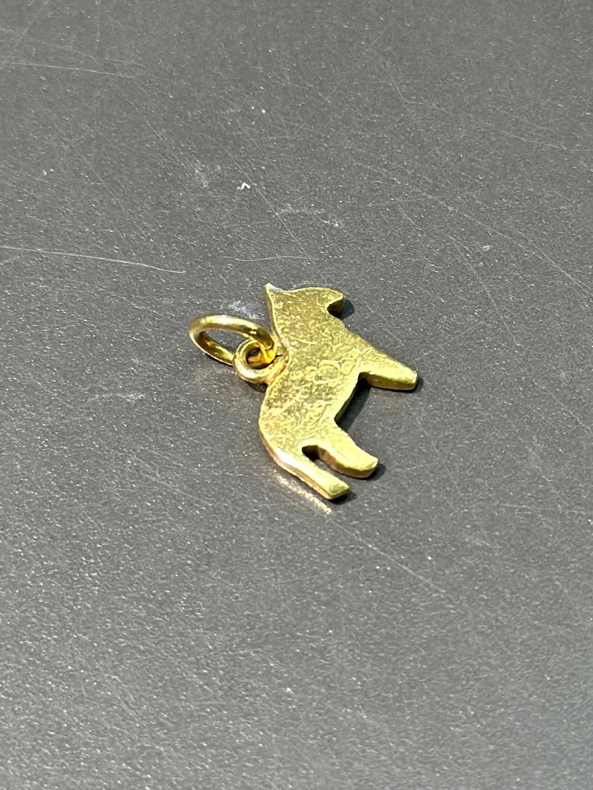 DoDo 18K Gold Horse Charm