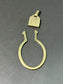 Vintage 14K Gold Large Carabiner