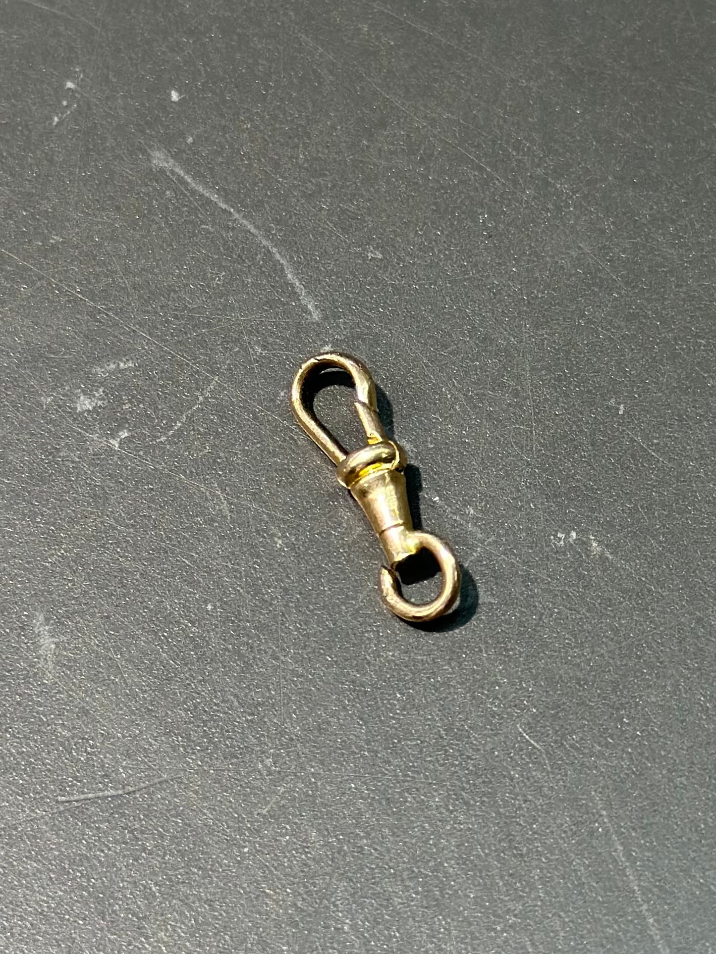 Vintage 14K Gold Dog Clip