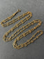 Antique 14K Gold Motif Chain Necklace