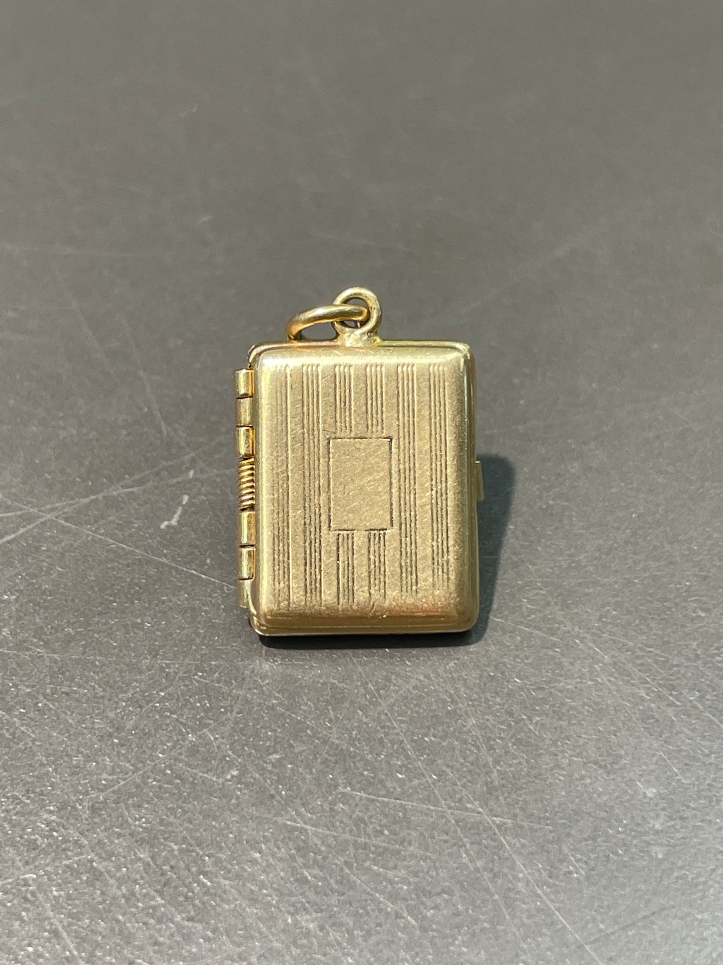 Vintage 14K Gold Mini Locket Charm