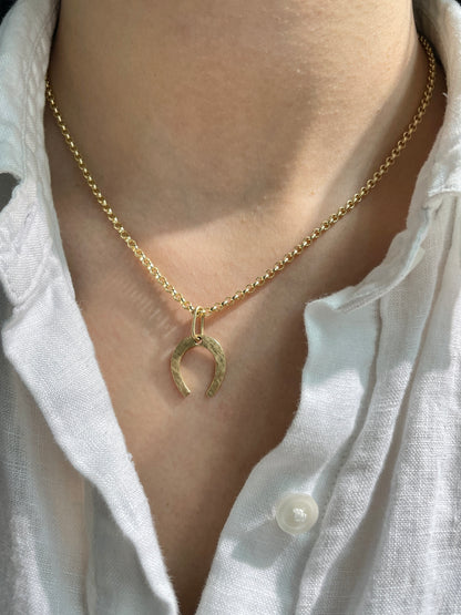 Vintage 14K Gold Horse Shoe Charm