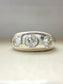 Antique 18K Gold Diamond Gypsy Ring SZ 5.75