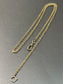 Antique 14K Gold Fancy Link Watch Chain 20.0 inch