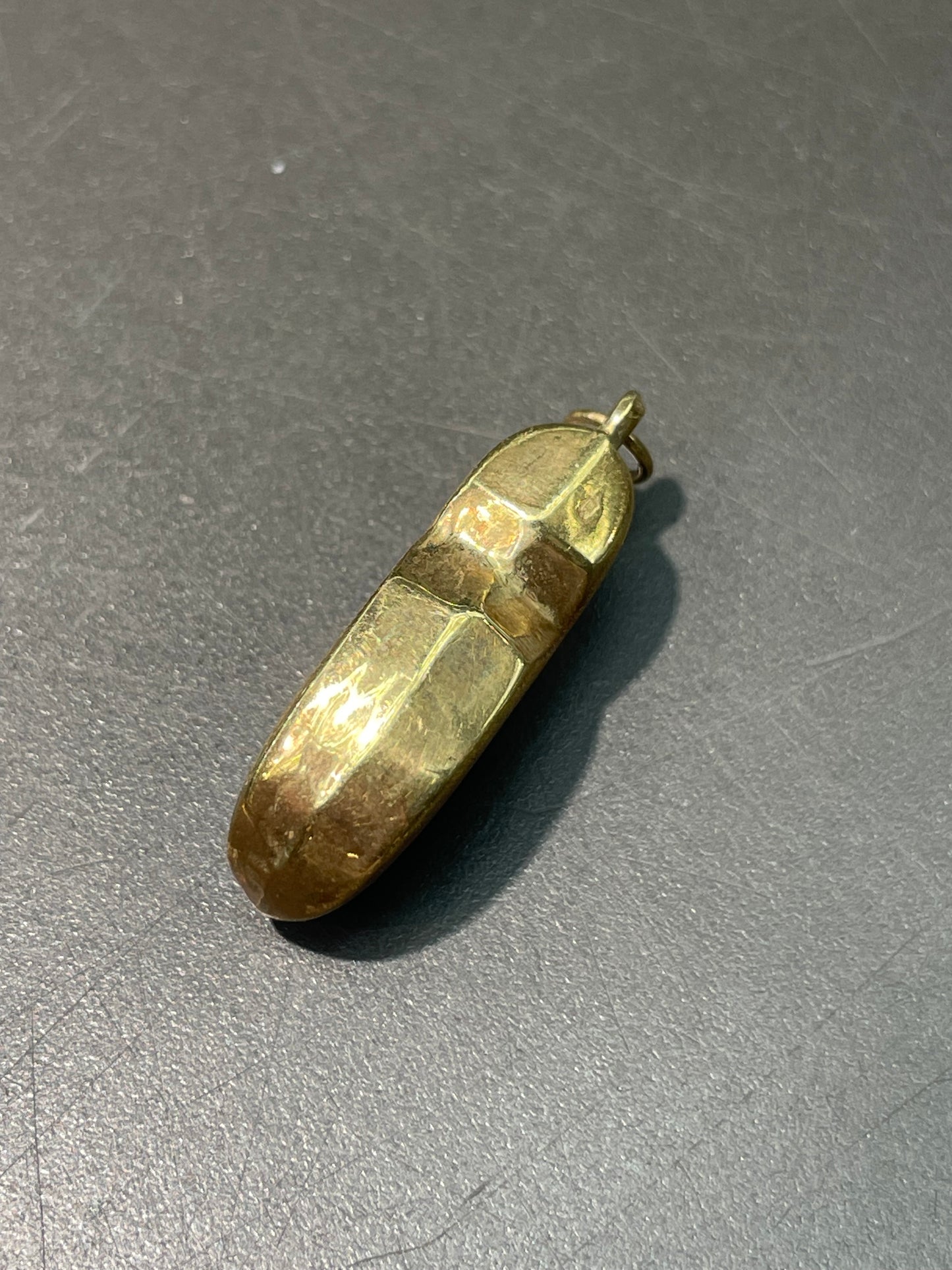 Vintage 14K Yellow Gold Dutch Clog Charm Pendant