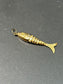 Vintage 18K Gold Articulated Fish Charm