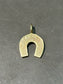 Vintage 14K Gold Gold Nugget Horseshoe Charm