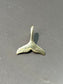 Vintage 14K Whale Tail Pendant