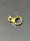 Vintage 14K Gold Carabiner Clasp