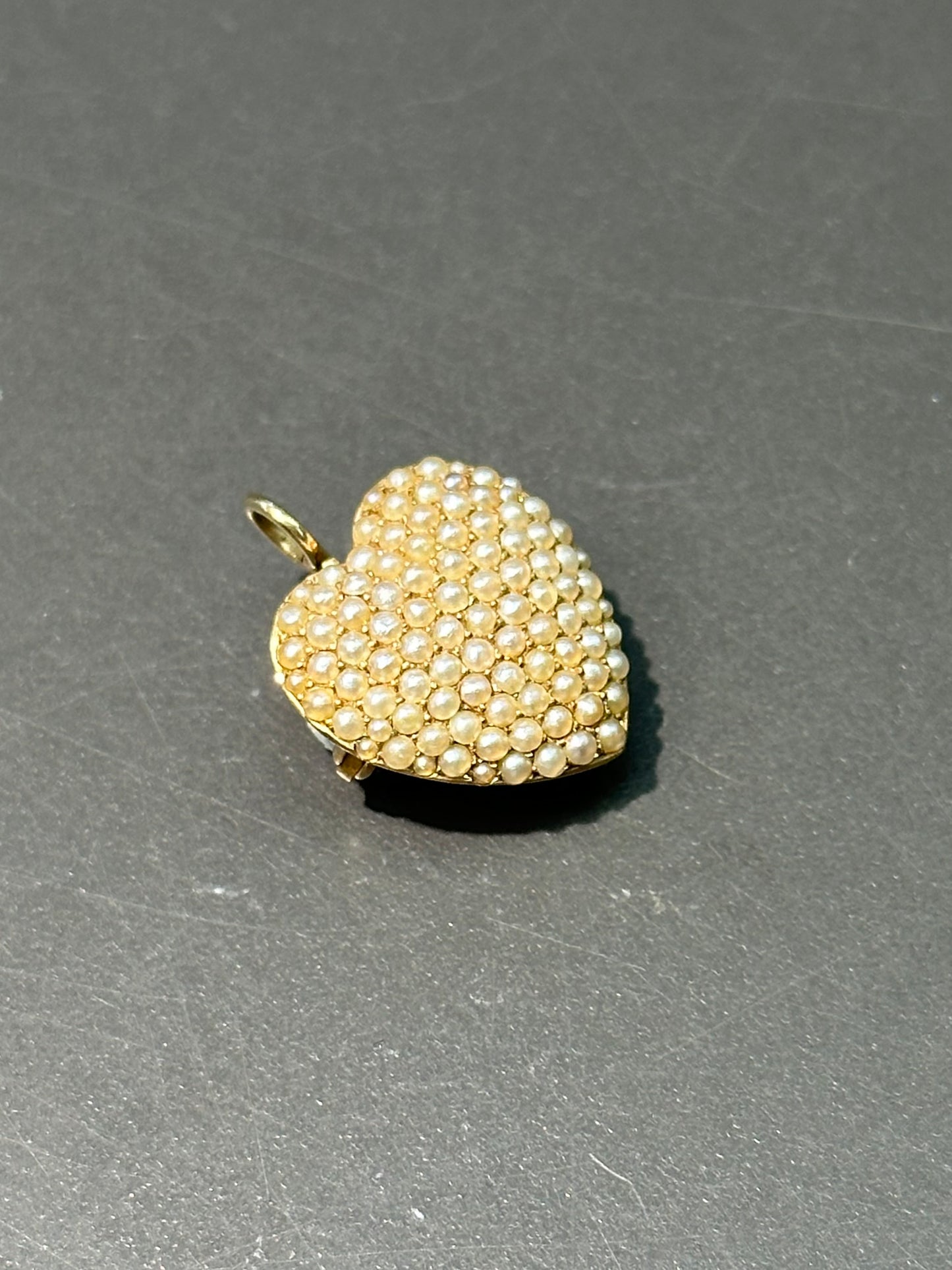 新艺术风格 14K 金珍珠簇胸针吊坠