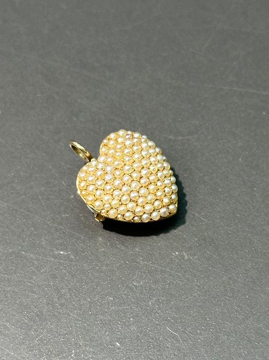 新艺术风格 14K 金珍珠簇胸针吊坠