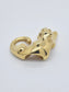 Vintage 14K Gold Jaguar Pendant