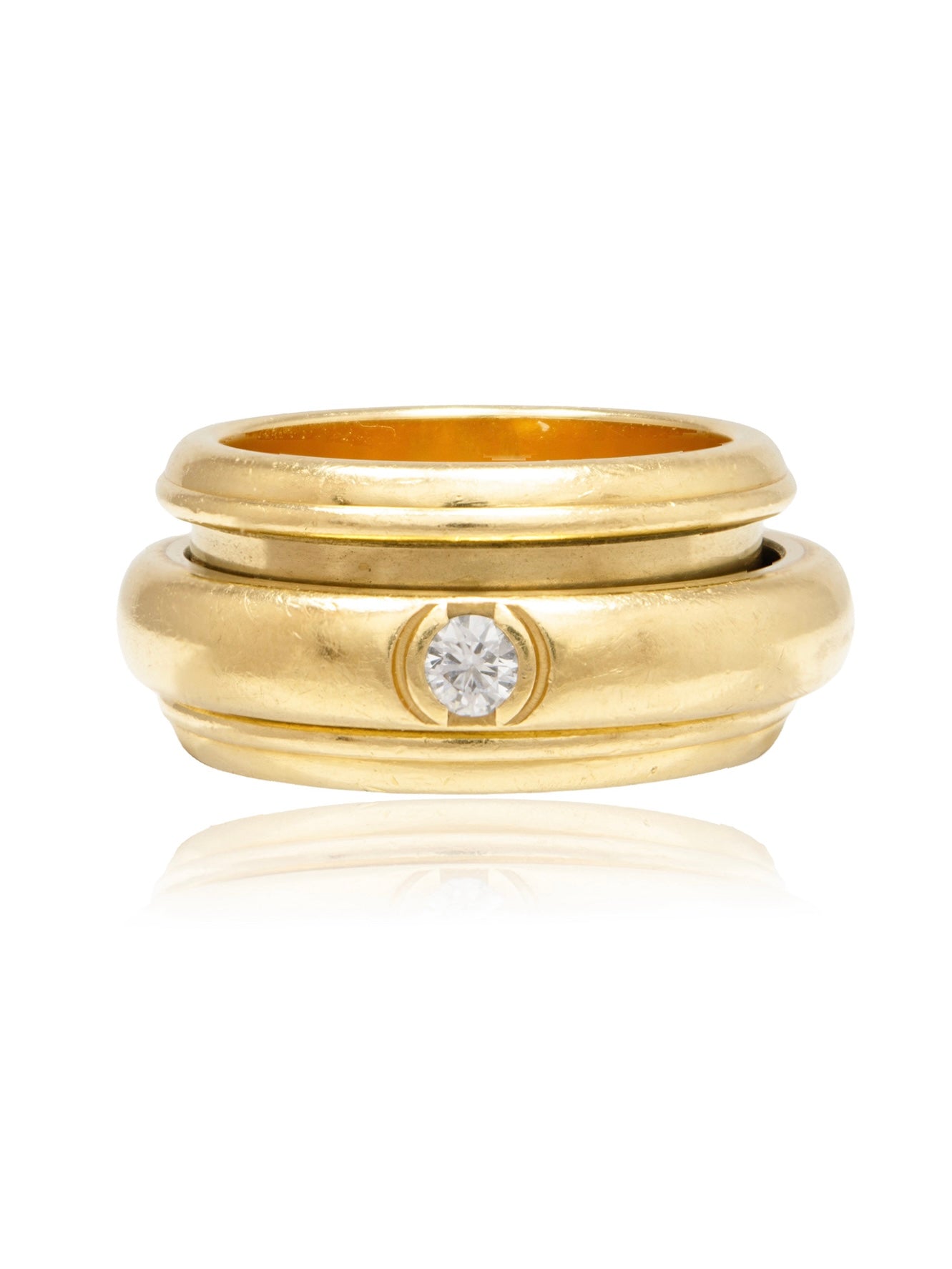 Piaget French 18K Gold Possession Diamond Ring
