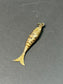 Vintage 18K Gold Articulated Fish Charm