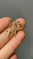 Antique 18K Yellow Gold 0.05 CTW Diamond Motif Charm