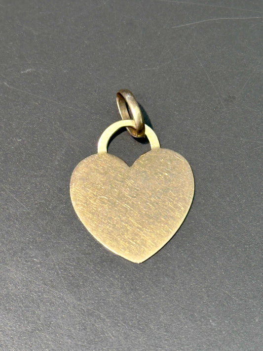 Vintage 14K Gold Heart Shape Charm