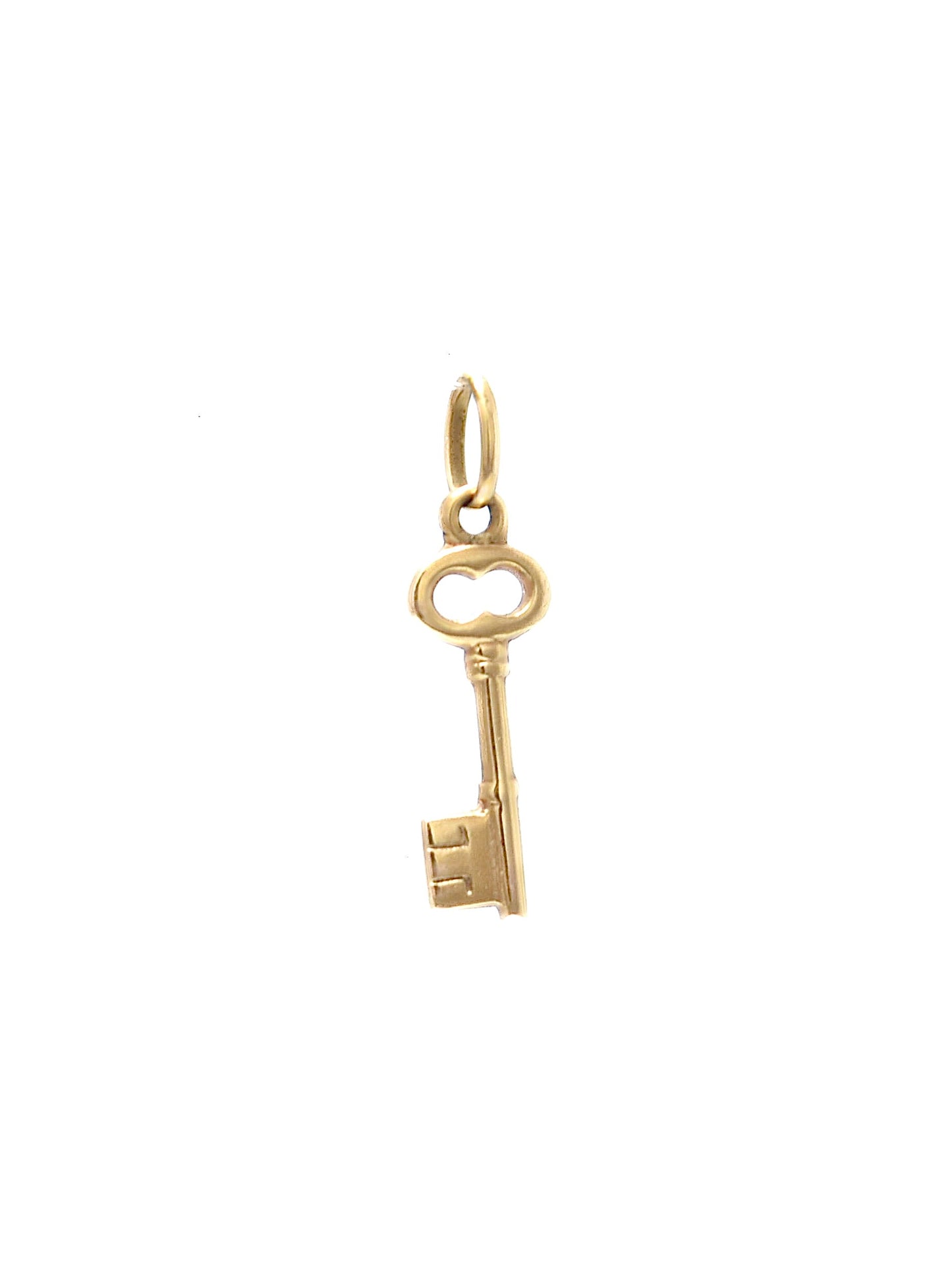 Vintage 18K Gold Mini Key Charm