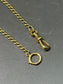 Vintage 14K Gold Curb Link Chain