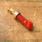 18K Gold Large Coral Figa Arm Charm Pendant