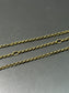 18K Gold Rollo Chain Necklace hi