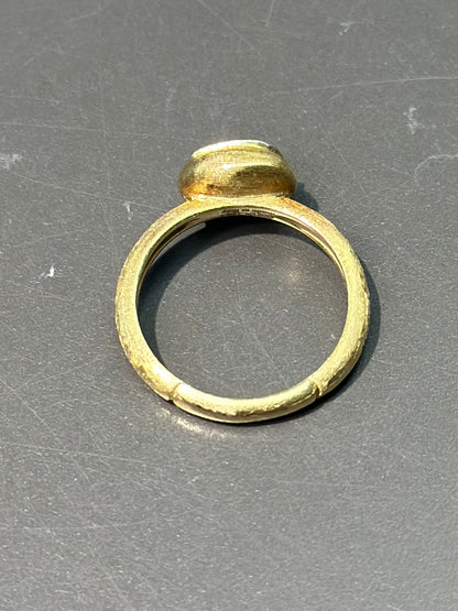 Marco Bicego 18K 金五彩斑斓 Isola 钻石戒指 尺寸 7