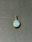 14K Gold Opal Pendant