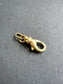 Vintage 18K Gold Carabiner Charm Holder