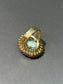 Vintage 14K Gold Opal Diamond Ruby Statement Ring