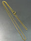 18K Gold Cable Link Chain