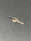 Vintage 14K Yellow Hold Mini “Apre Il Tuo Cuore” Key Charm