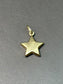 Vintage 14K Gold Hollow Star Charm