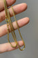 14K Gold 2.0 mm Franco Woven Necklace