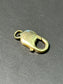 Vintage 14K Gold Large Lobster Clasp Charm Holder