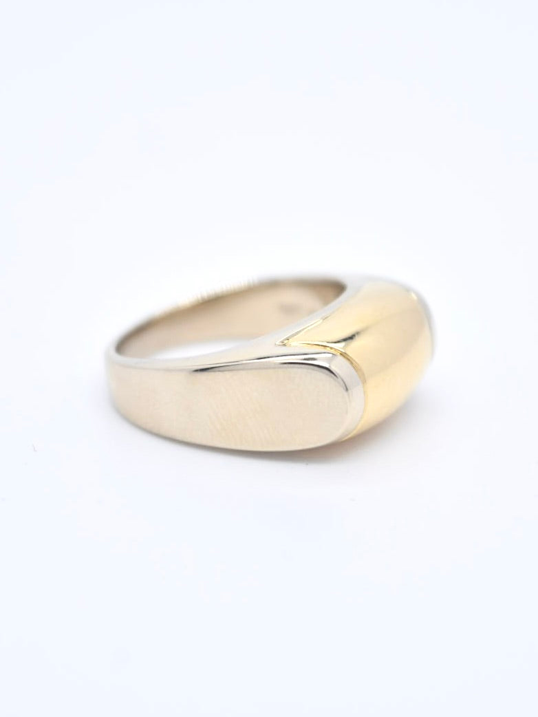 Blvgari 18K Gold Tronchetto Ring SZ 6