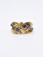 Vintage 18K Gold Sapphire Ring SZ 6.5