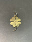 Vintage 18K Yellow Gold Four Leaf Clover Charm