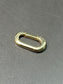 14K Gold Oval Connector Clasp