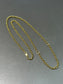 18K Gold Rollo Chain Necklace hi