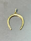 Vintage 14K Gold Large Horse Shoe Pendant