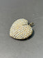 Victorian 14K Gold Seed Pearl Cluster Pendant Brooch