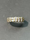 14K Gold Diamond Band Ring SZ 6