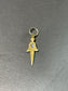 Antique 18K Yellow Gold 0.05 CTW Diamond Motif Charm