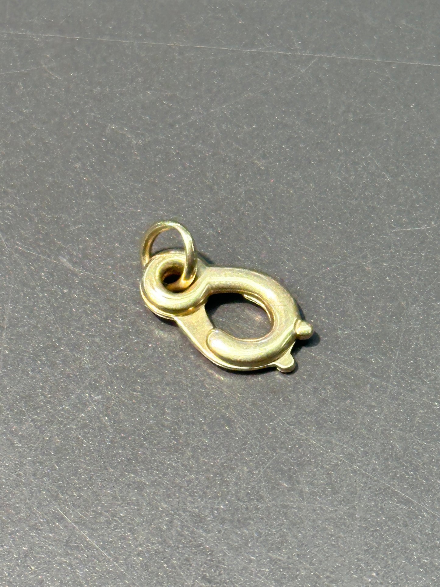 复古 14K 黄金旋转扣